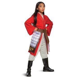 NEW Disney Mulan Deluxe Halloween Costume Cosplay Girls Small 4-6 Jacket Pants